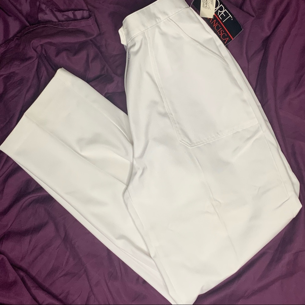 NWT Vintage Koret white work pants